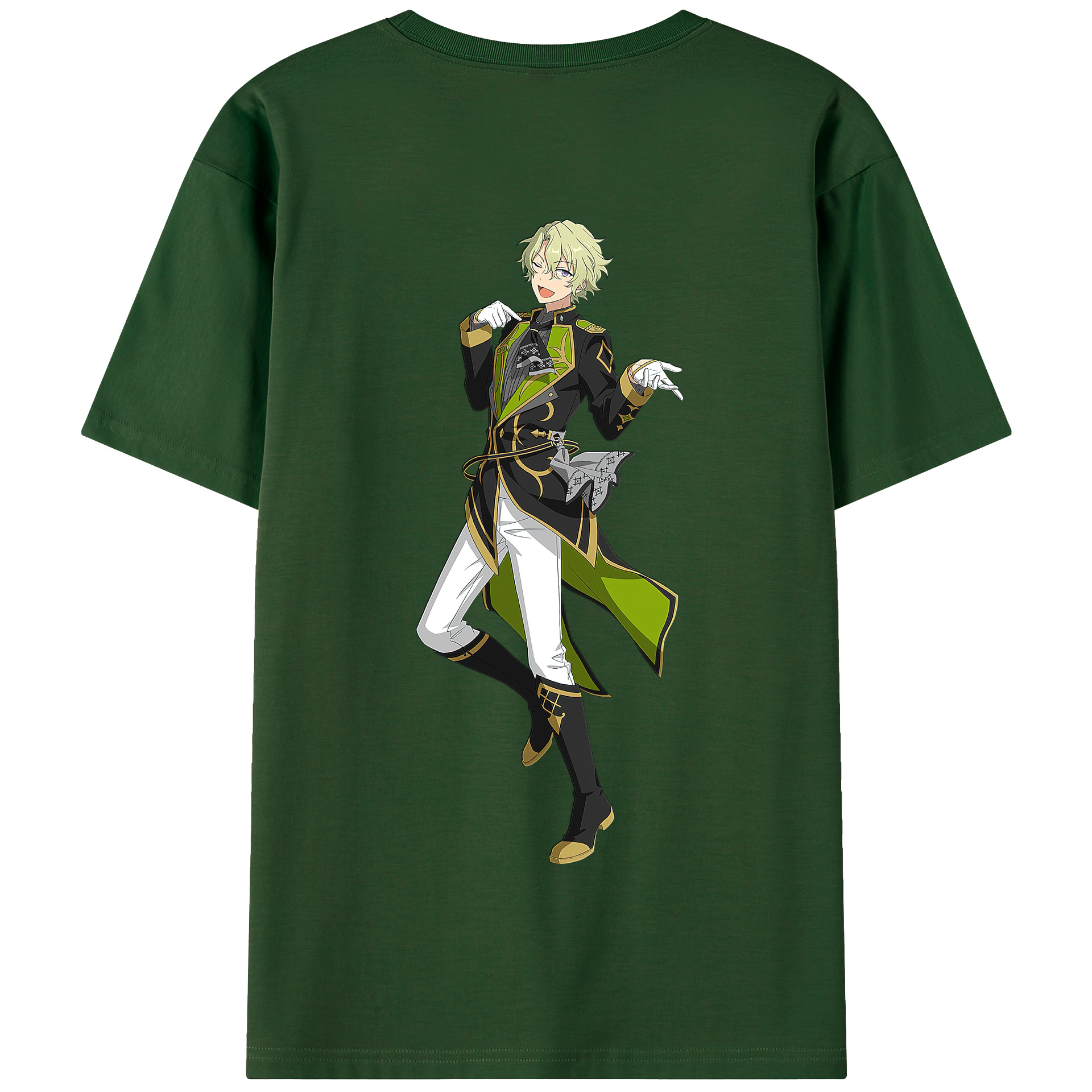（画像用） あんさんぶるスターズ! Ensemble Stars 綿100％半袖Tシャツ（背面プリント）
